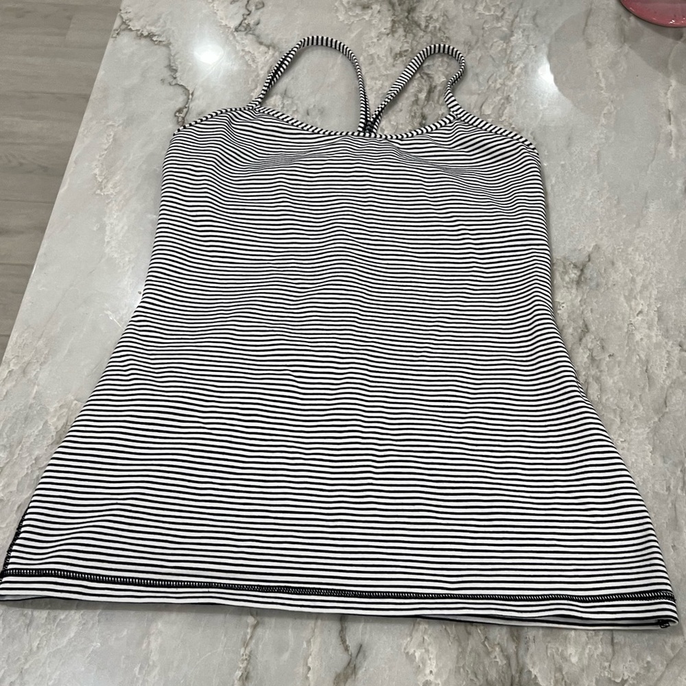 Lululemon Power Y Stripe Tank